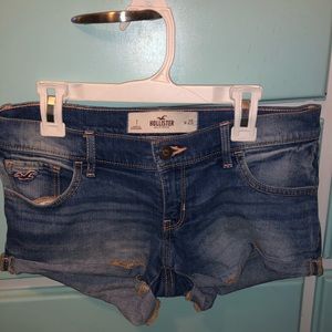 Hollister jean shorts